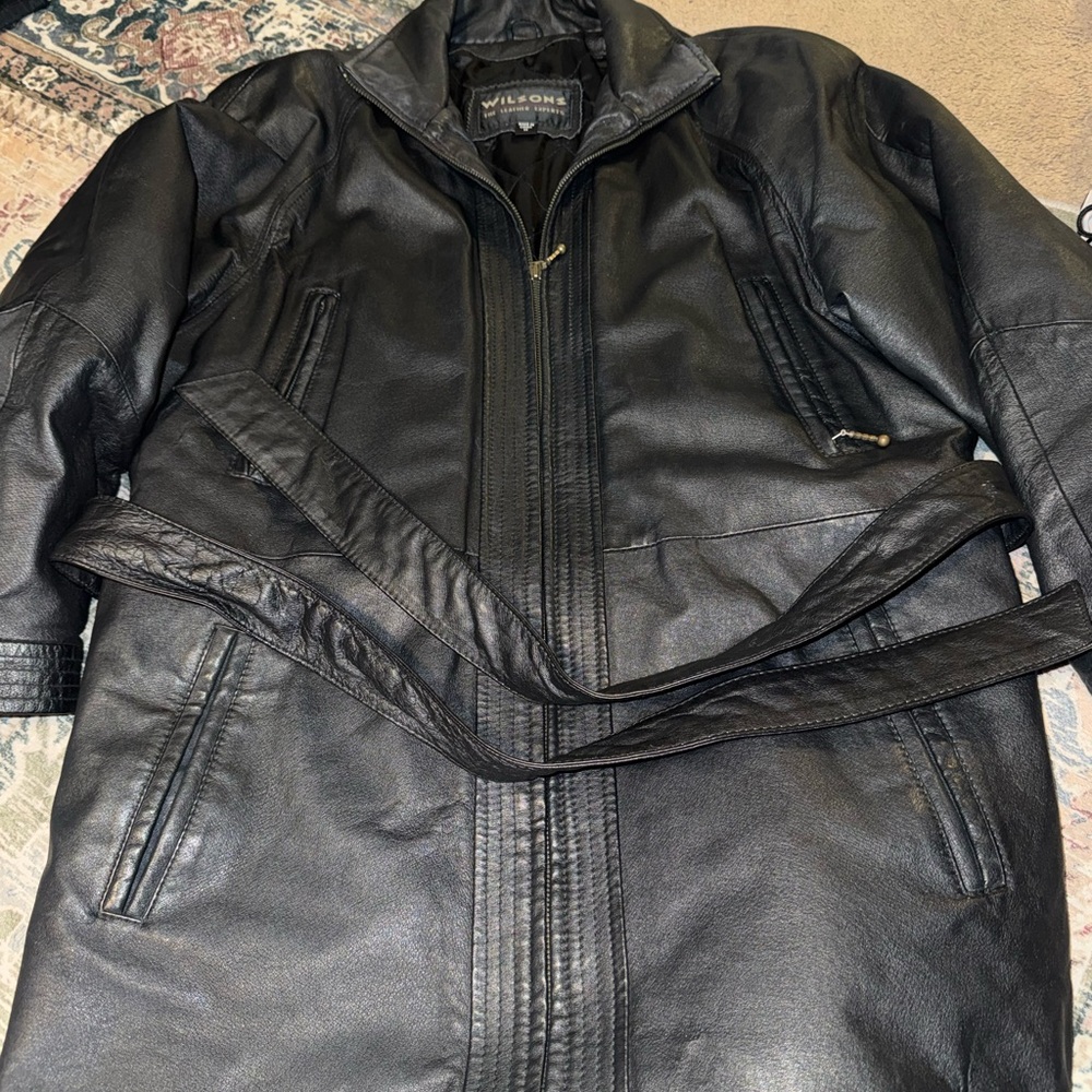Wilsons Women's Black Leather Jacket